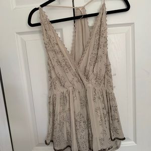 Beaded free people top